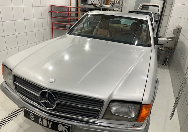 Mercedes-Benz Klasa S cena 41900 przebieg: 121572, rok produkcji 1984 z Wojnicz małe 407